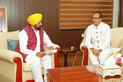 Shivraj Singh Chouhan Meets Punjab CM Bhagwant Mann, Discusses Crop Diversification And Farmer Welfare