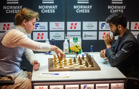 Gukesh, Divya Suffer Defeats As Norway Chess Title Race Heats Up