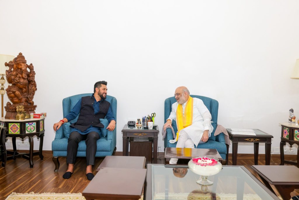 HM Amit Shah Meets Delegation Of Nepal’s Rastriya Swatantra Party
