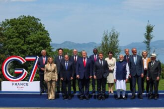 G7 Summit: PM Modi Interacts With World Leaders, Thanks Macron For Welcome