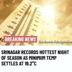 Srinagar records #hottest night of season as minimum temp settles at 19.2°C