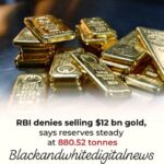 The RBI said media reports claiming that the central bank had sold gold were incorrect and that its physical stock of gold remained unchanged at 880.52 tonnes as of the week ended April 24, 2026.