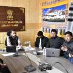 DC Changthang Reviews Progress of Ongoing Construction Works