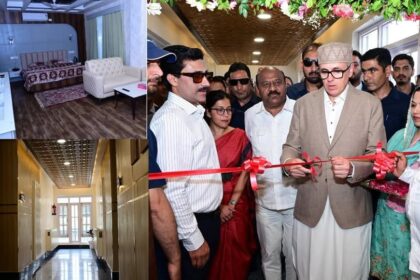 CM Omar Abdullah Inaugurates Additional Accommodation Block at Circuit House Church Lane.