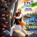 When the World Faces Uncertainty, strong leadership Keeps India Moving Forward.