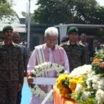 Laid a wreath and paid homage to our Army Braveheart Lieutenant Beereshwar Goswami.