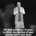 Narendra Modi Highlights 12 Years of Governance, Emphasizes Welfare of Poor and Marginalised