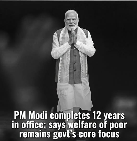 Narendra Modi Highlights 12 Years of Governance, Emphasizes Welfare of Poor and Marginalised