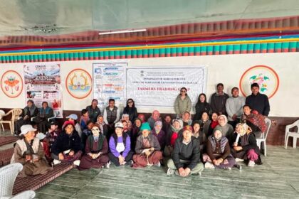 Kisan Goshti Camp at Shashukul Village, Durbuk Sub-Division