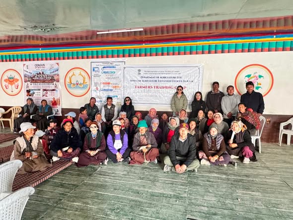 Kisan Goshti Camp at Shashukul Village, Durbuk Sub-Division