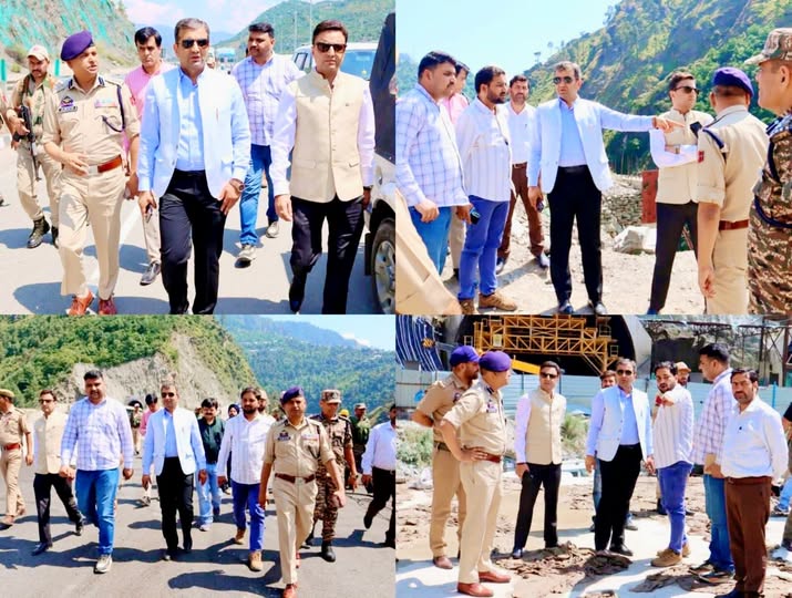 DC Ramban Reviews NH-44 Four-Laning Works, Directs Speedy Completion Ahead of Shri Amarnath Ji Yatra 2026