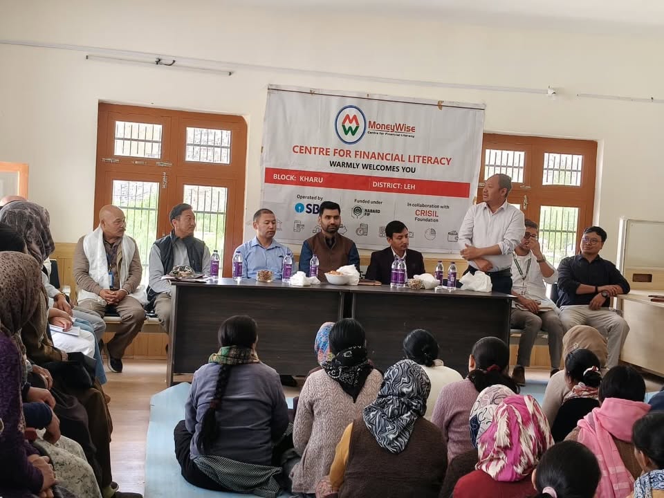 Crisil Foundation organised a Financial Literacy Awareness Programme at Chemday Kharu