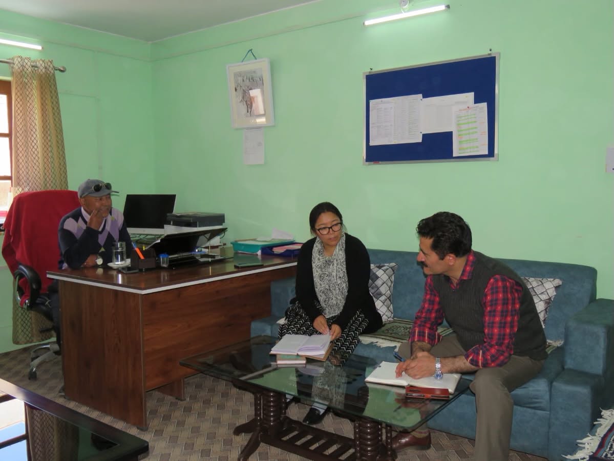 DC Sham Conducts Surprise Inspection of Government Offices and ICDS Centre.