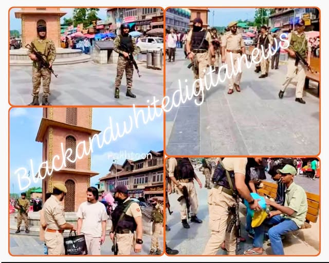 Lal Chowk #Locked Down