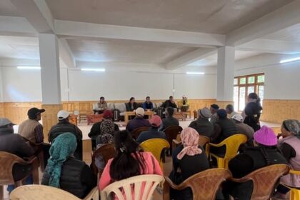 Deputy Commissioner Sham Visits Skindiyang Village.