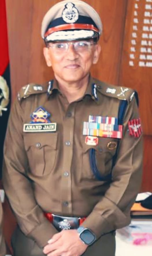 Anand Jain Appointed as New DGP of Ladakh.