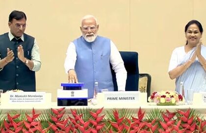 Grateful to Hon’ble PM Shri Narendra Modi Ji for giving a new impetus to job creation, enhancing employability, and expanding social security across the formal sector. Glad to join the PMVBRY event to release incentives to first-time employees and job-creating establishments.