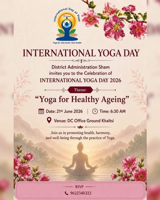 Join in to promote health, harmony, and well-being. Bring your yoga mat and start your morning with mindfulness!