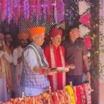 Visited Mata Kheer Bhawani Temple in Ganderbal today to celebrate Jyeshtha Ashtami and pray for the peace & prosperity of all.