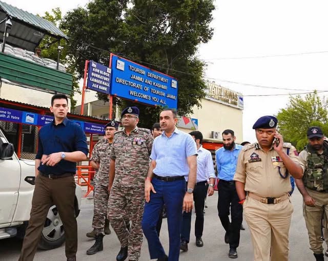 Div Com, IGP Jammu review SANJY 2026 arrangements at Bhagwati Nagar, Tawi Riverfront