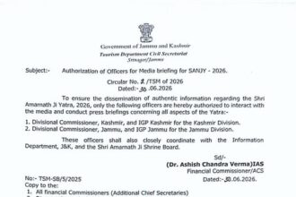 J&K Govt Restricts Amarnath Yatra Briefings To Divisional Commissioners, IGPs.