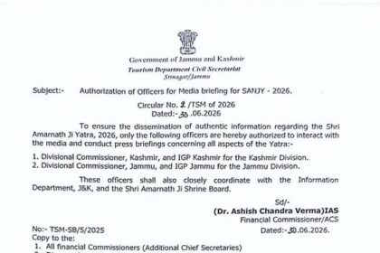 J&K Govt Restricts Amarnath Yatra Briefings To Divisional Commissioners, IGPs.