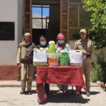 District Police Sham Intensifies Crackdown on Illegal Liquor; Two Cases Registered at Police Station Khaltsi