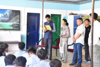 Deputy Commissioner Nubra Conducts Another Round of Surprise Inspections at Partapur Higher Secondary School and Health Centre. Press Release