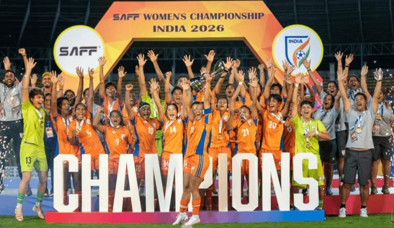 President Murmu, PM Modi Congratulate Indian Women’s Football Team On SAFF Championship Triumph