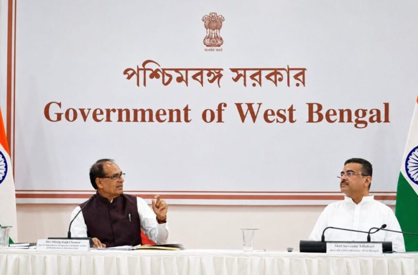 Shivraj Singh Chouhan Announces ₹82,000 Crore Infrastructure Push, ₹8,508 Crore Rural Package For West Bengal