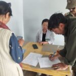 Naib Tehsildar Nyoma Conducts Enforcement Drive Against Banned Single-Use Plastics; Fine Collected from Violators