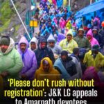 Message to devotees, Lieutenant Governor #ManojSinha has urged pilgrims planning to undertake the sacred Shri
