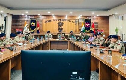 SSP Jammu conducts Crime and Security Review Meeting