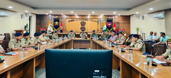 SSP Jammu conducts Crime and Security Review Meeting