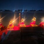 Devotion Triumphs Over Adversity as Maha Arti at Tawi River Front Continues Uninterrupted Despite Heavy Rain