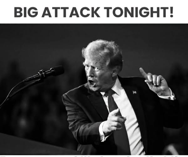President Donald Trump warned Wednesday that the United States would "probably" strike Iran again Wednesday night,