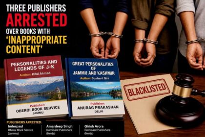 Three Publishers Arrested in J&K Over Allegedly 'Inappropriate' Books; More Arrests Likely as Probe headed by Dy. SP Rank officer Intensifies.