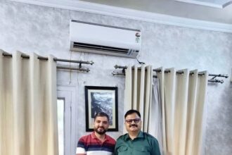 BWO Chairman Avinash Choudhary Meets Cabinet Minister Javed Ahmed Rana, Discusses Public Welfare and Sustainable Development