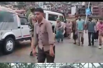Heavy Rain Triggers, Flood like Situation in Rajouri..