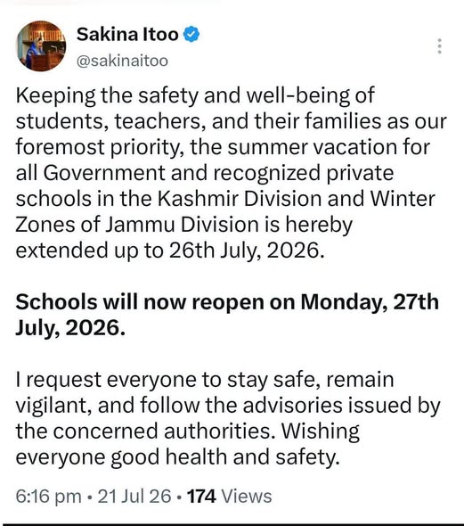 Vacations extended!!