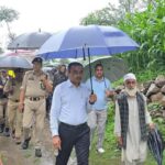 Divisional Commissioner, IGP Jammu Visit Flash Flood-Hit Poonch, Review Restoration Efforts
