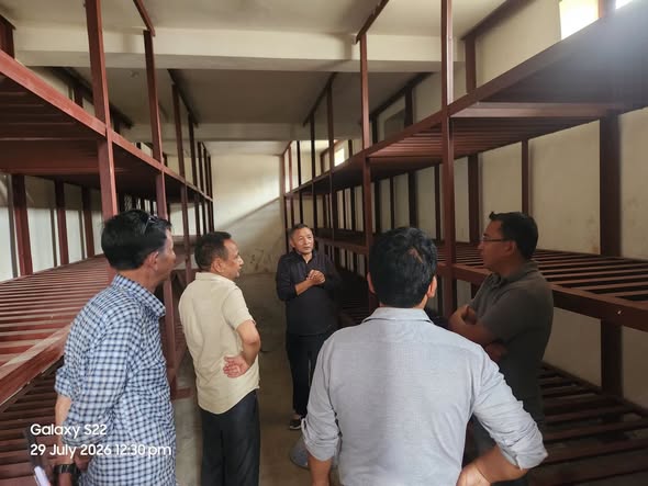 Director, Sheep Husbandry Department Visits Pashmina Dehairing Plant at Leh