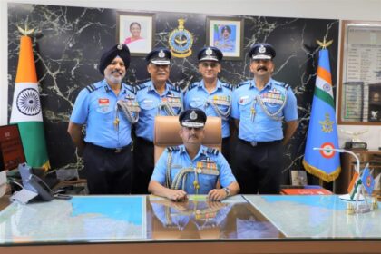 Air Marshal PV Shivanand Takes Over As Chief Of South Western Air Command