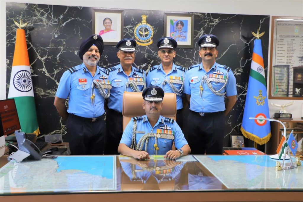 Air Marshal PV Shivanand Takes Over As Chief Of South Western Air Command