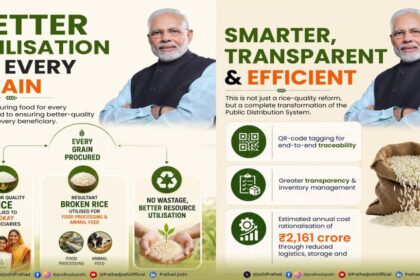 Government Approves Supply Of Better-Quality Rice Under PMGKAY; Over 80 Crore Beneficiaries To Benefit