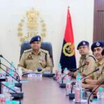 DIG NKR Baramulla reviews Independence Day preparations and security arrangements in Handwara ahead of August 15.
