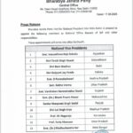 BJP National President Nitin Nabin has announced the party’s new list of National Office-Bearers, marking an important organisational reshuffle and strengthening the party’s national leadership team.