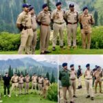 Director General of Police, J&K, Nalin Prabhat, conducted an operational review of Temporary Operating Bases (TOBs) established at strategic locations on the northern face of the Pir Panjal range.