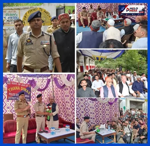 SSP Ramban Chairs Thana Diwas at Halla, Reviews Public Grievances and Strengthens Community Policing
