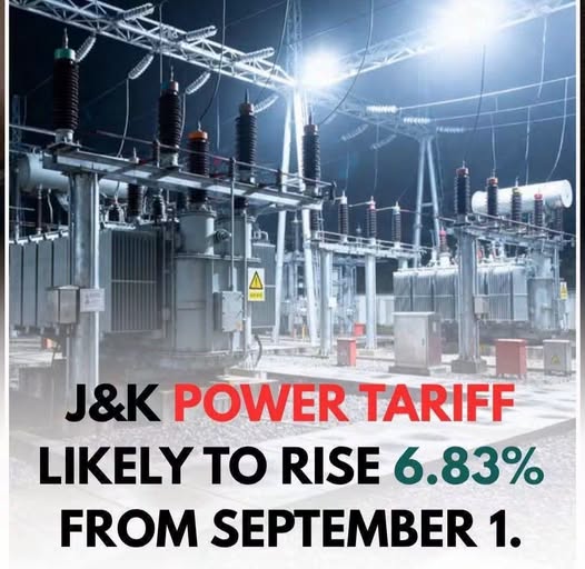 J&K Power Tariff Likely to Increase From September 1 as JERC Approves 6.83% Average Hike